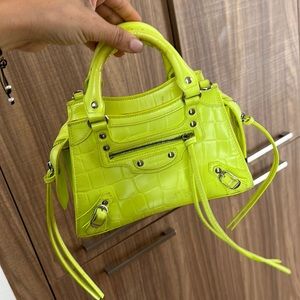 Balenciaga 2021 Neo Classic Mini Handle Bag